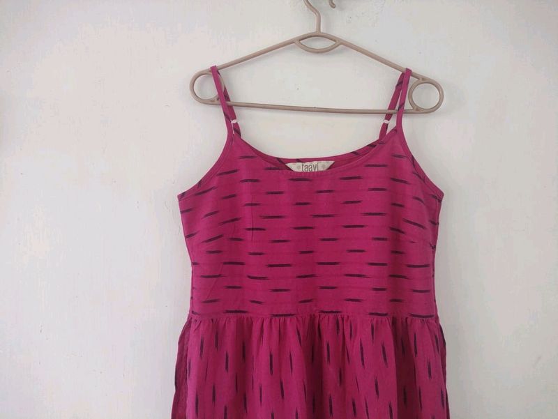 Strappy Pink Kurti