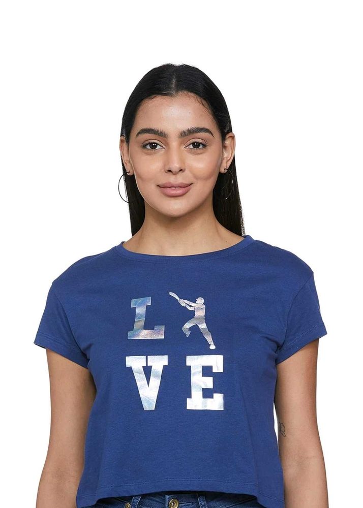 Blue LOVE Graphic Tee