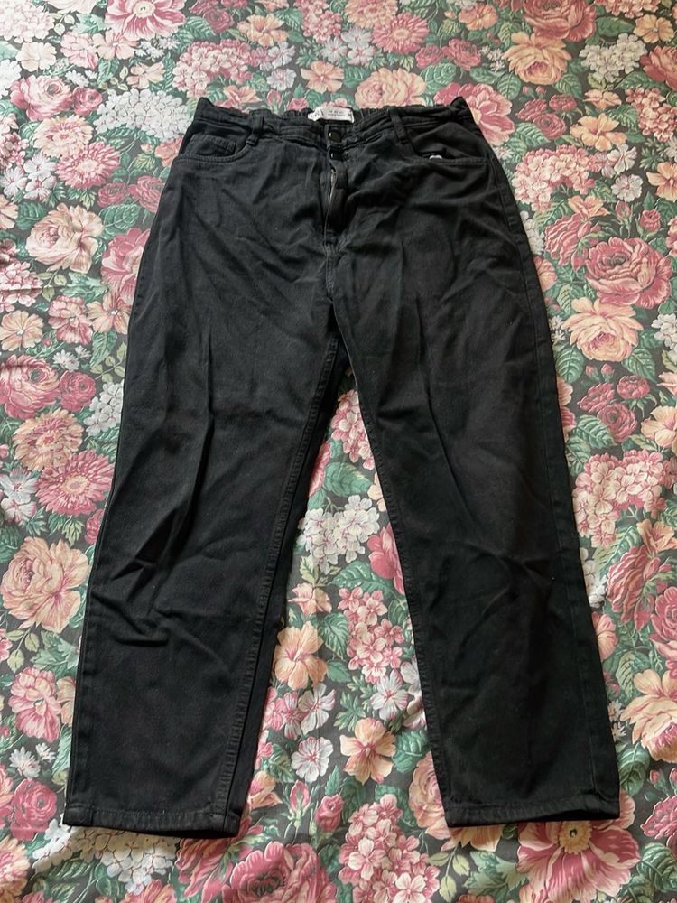 Vintage Black Denim Jeans