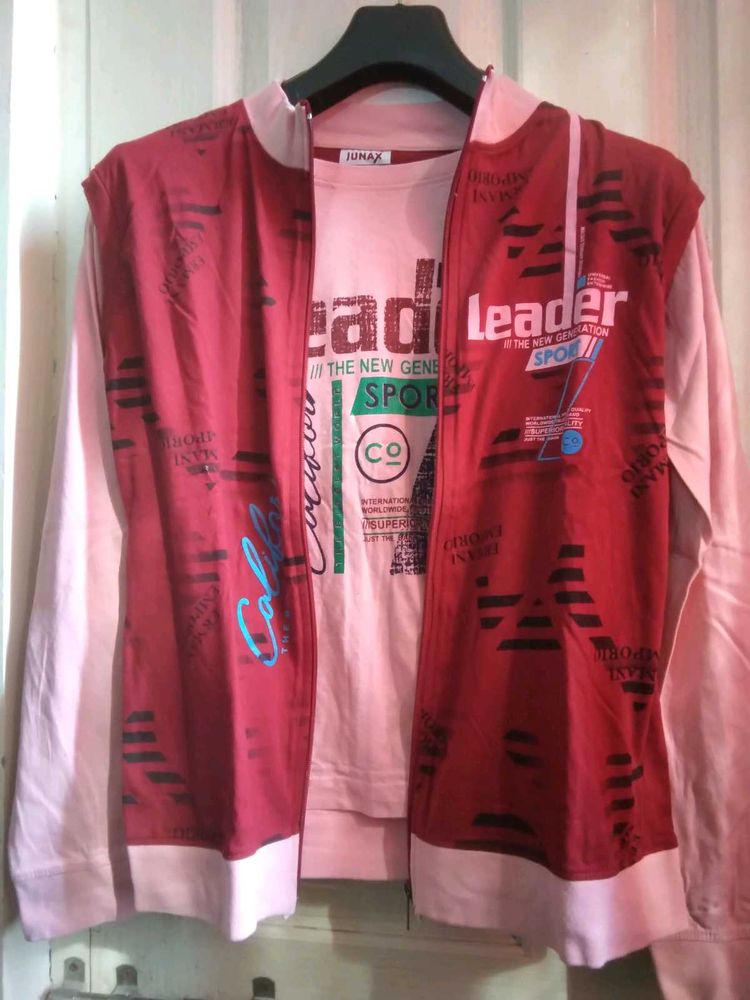 Leader Jacket with T-shirt💓💓