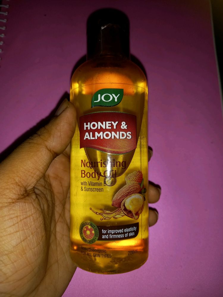 Joy Honey &amp; Almonds Nourishing Body Oil,
