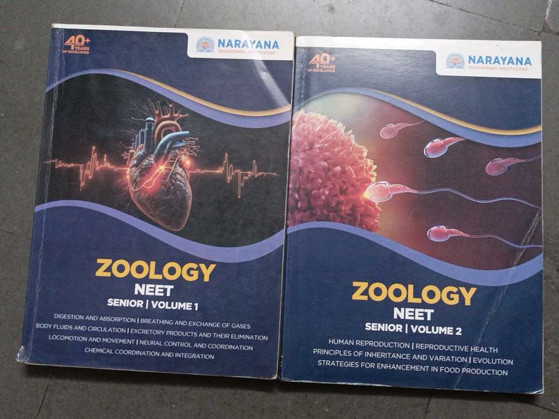 12 Th ZOOLOGY NEET Volumes 1&amp;2