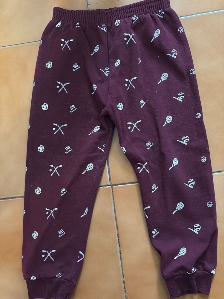 Cute Patterned Kids Pants/pyjama winter