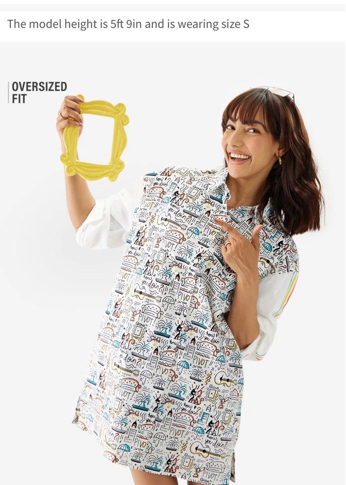 The Souled Store F.R.I.E.N.D.S Dressshirt