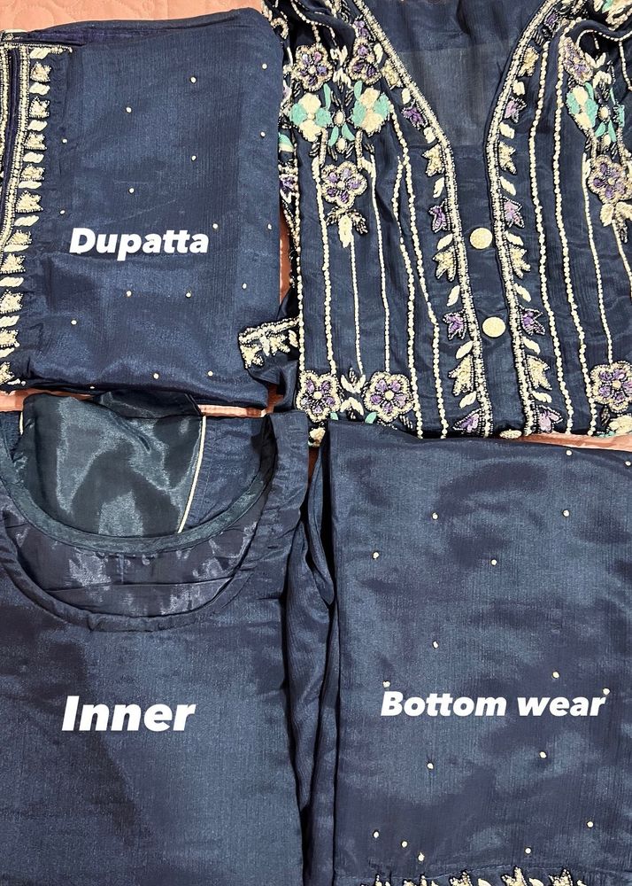 4 Pc Kurta Set
