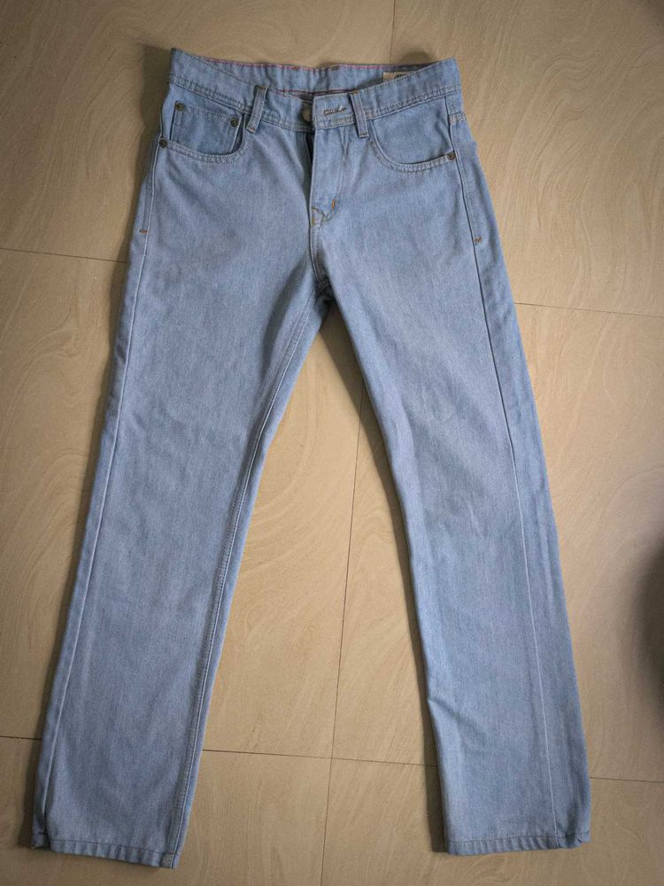 Light Wash Denim Jeans