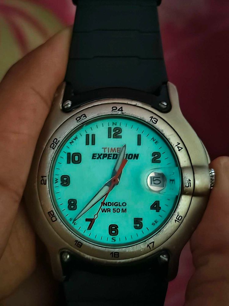 Vintage Timex Expedition Cyclops Indiglo