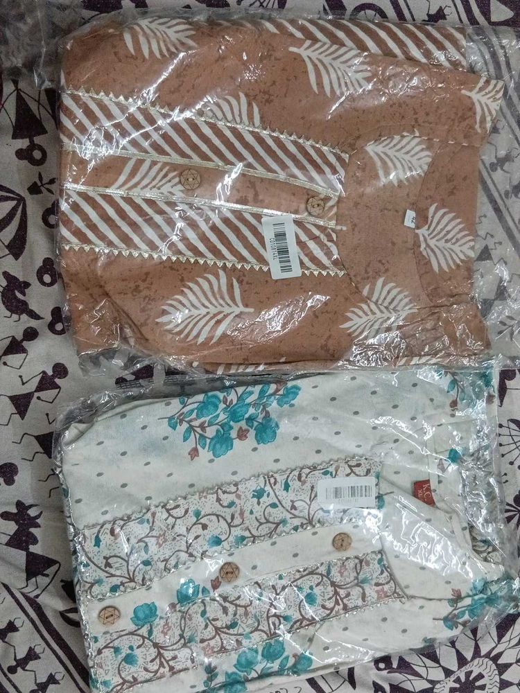 Xl Size 2ps Kurti Pant Set