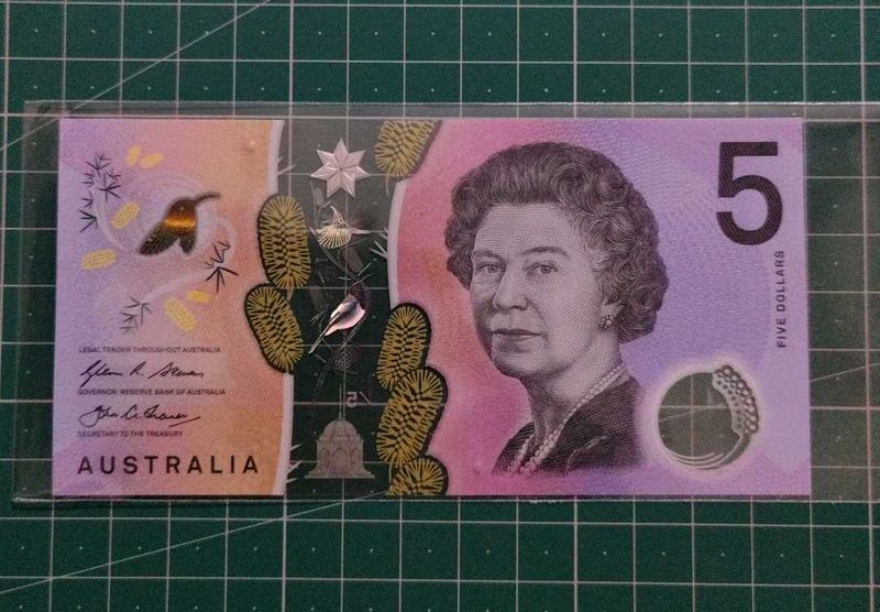 Australia 5 Dollars Beautiful Banknote 😍❤️