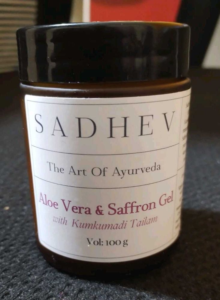 Sadhev Aloe Vera &amp; Saffron Gel 100 gram