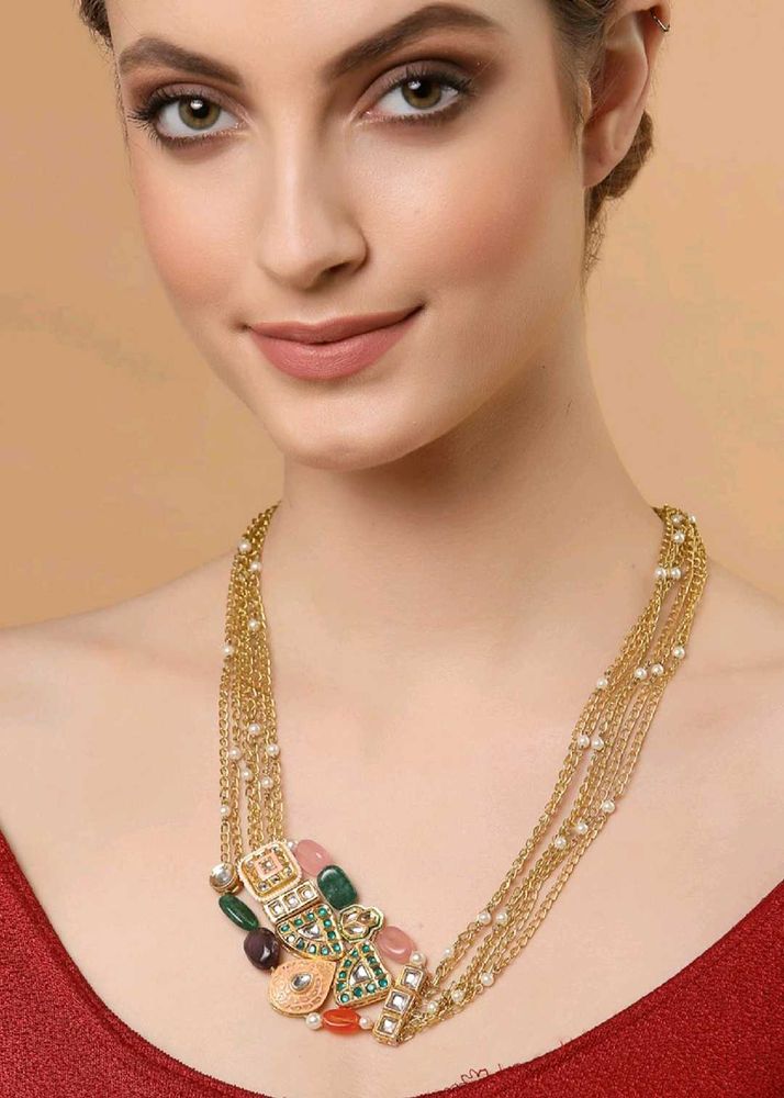 New Layered Chain Necklace