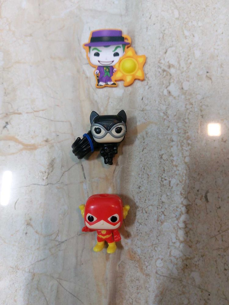 Kinder Dc Funko Set