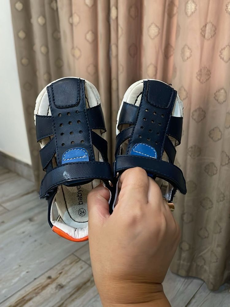 Blue Sandals