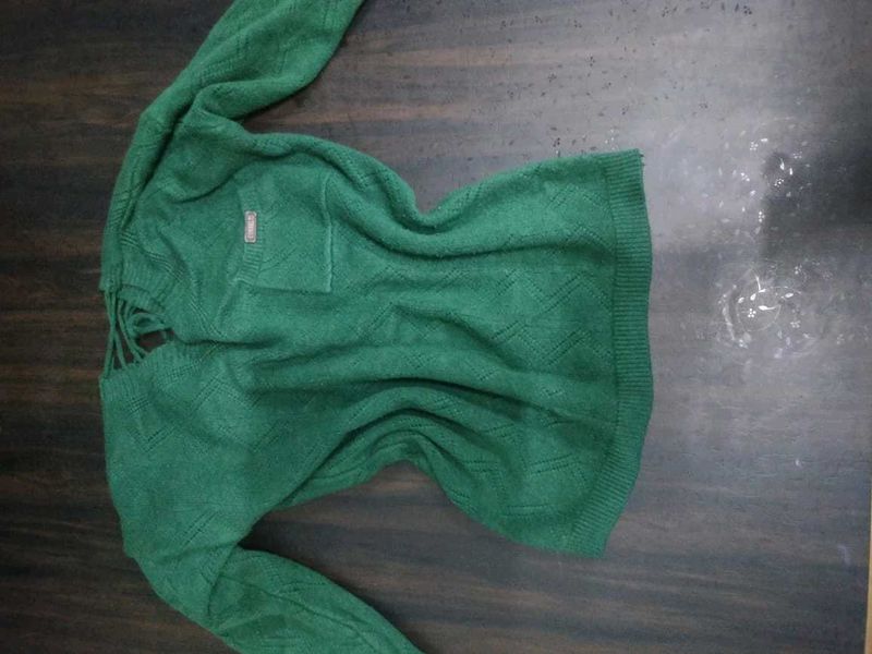 Forest Green Grunge  Sweater
