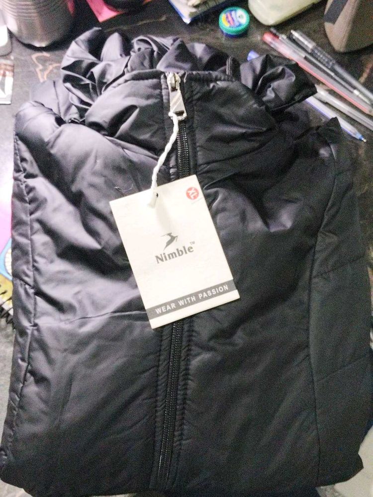 Nimble Black Jacket - New with Tags