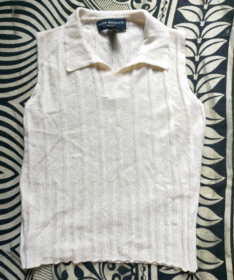 White Tank Top (Imported).