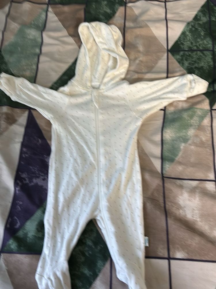 Baby Sleepsuit with Hood