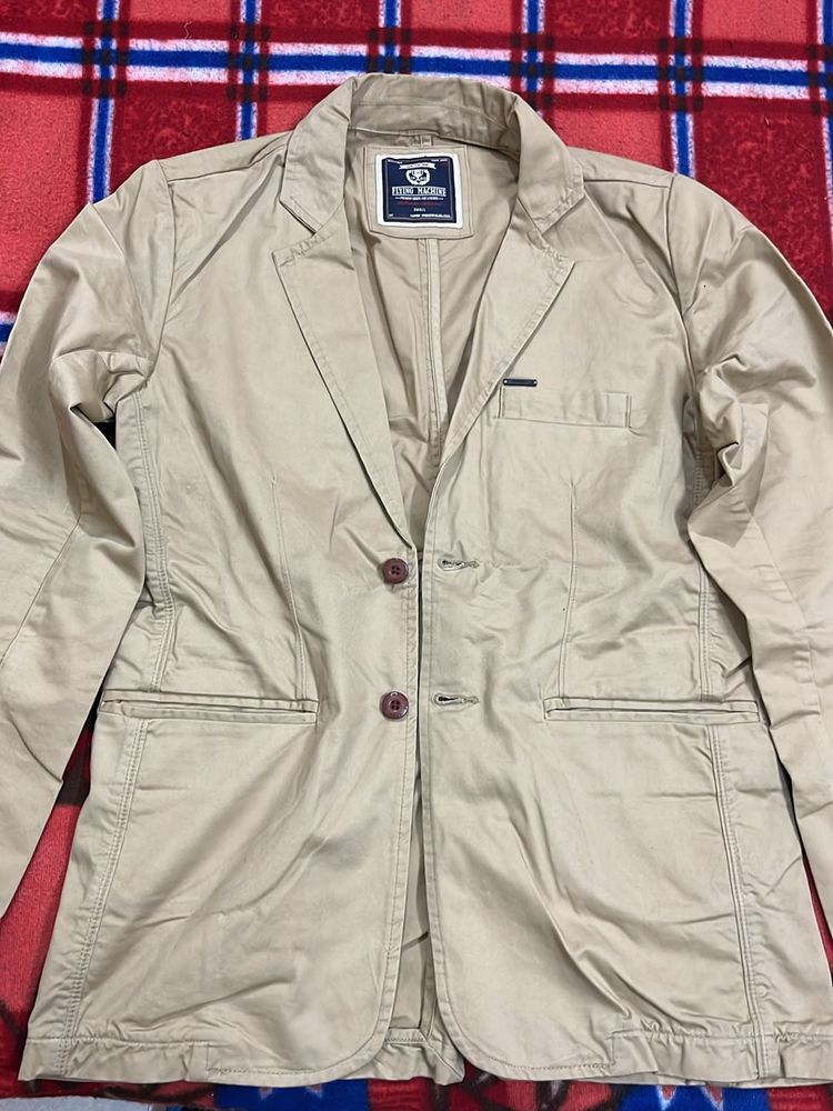 Flying Machine Men Khaki Jacket