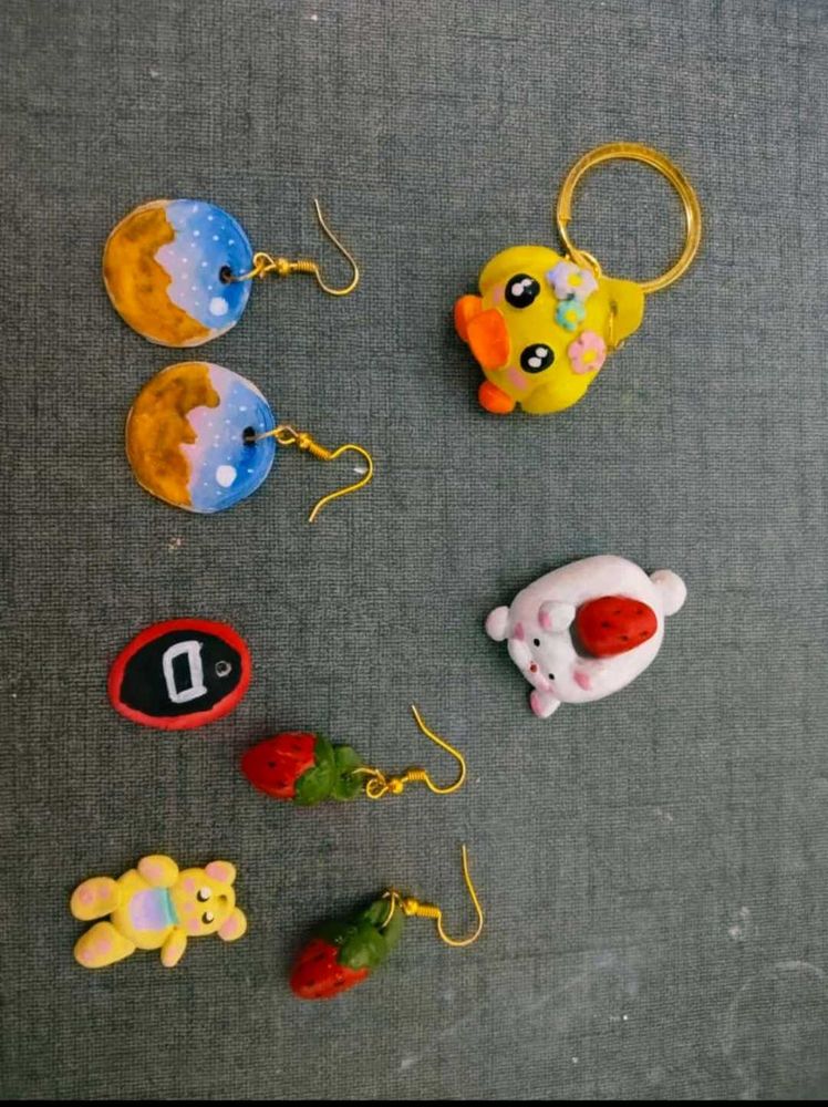 Diy Earrings And Keychains