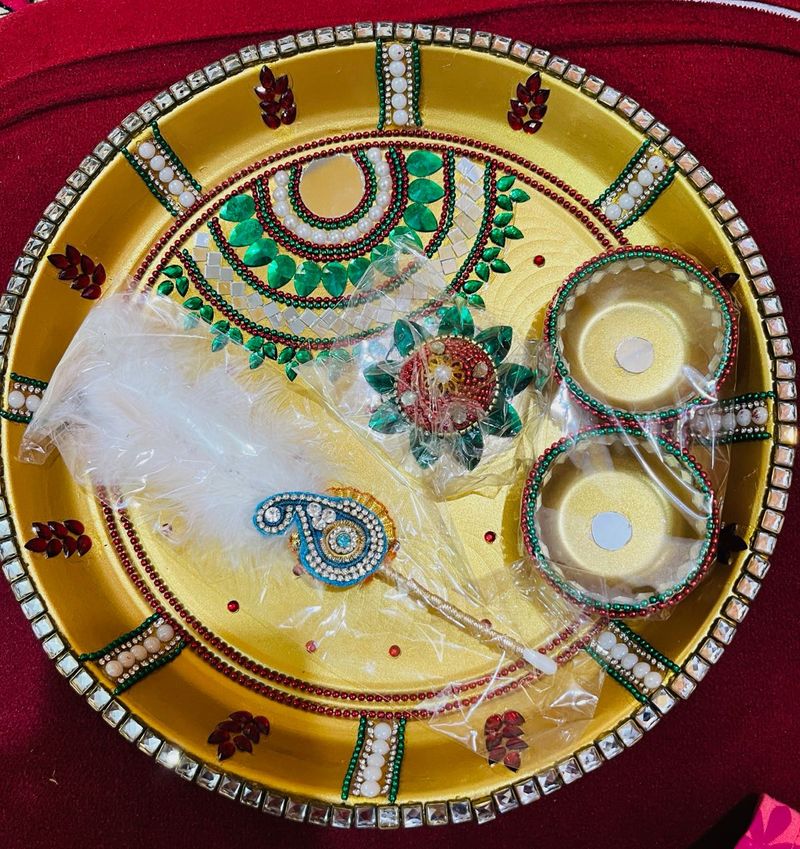 Pooja Thali New With Tag