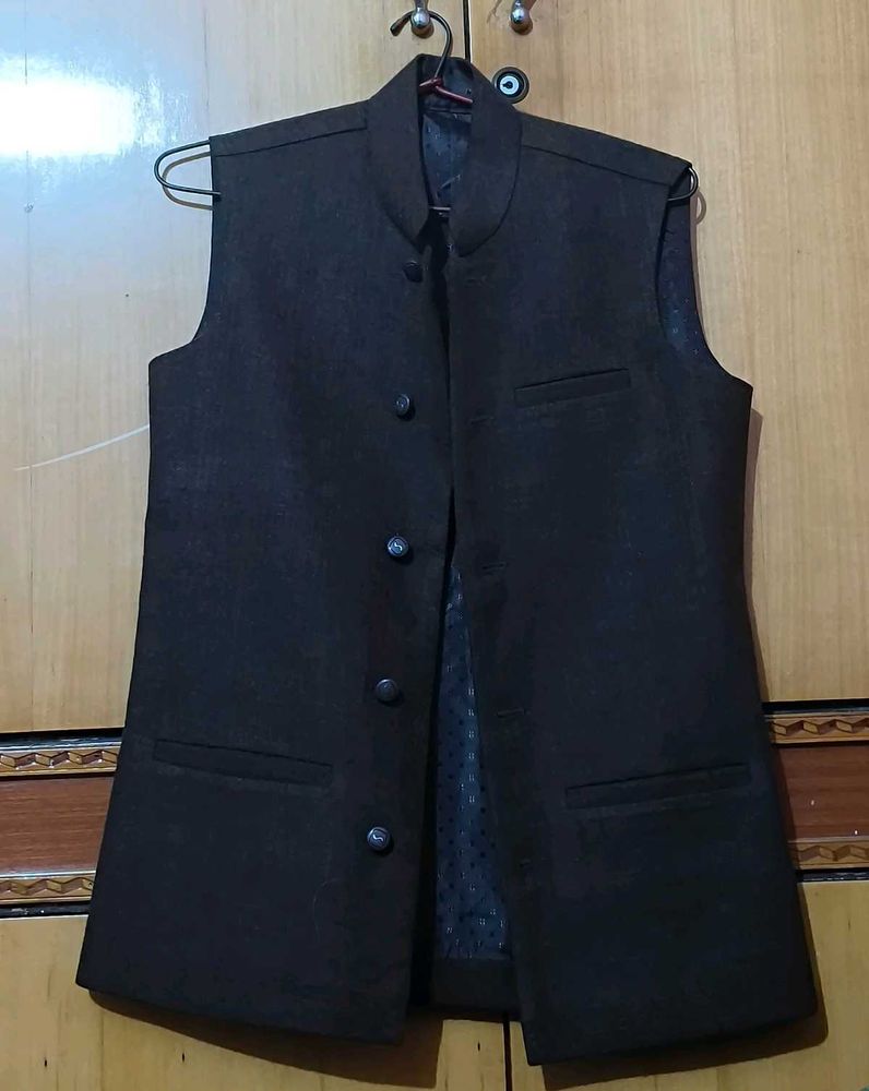 Woolen Nehru jacket for men