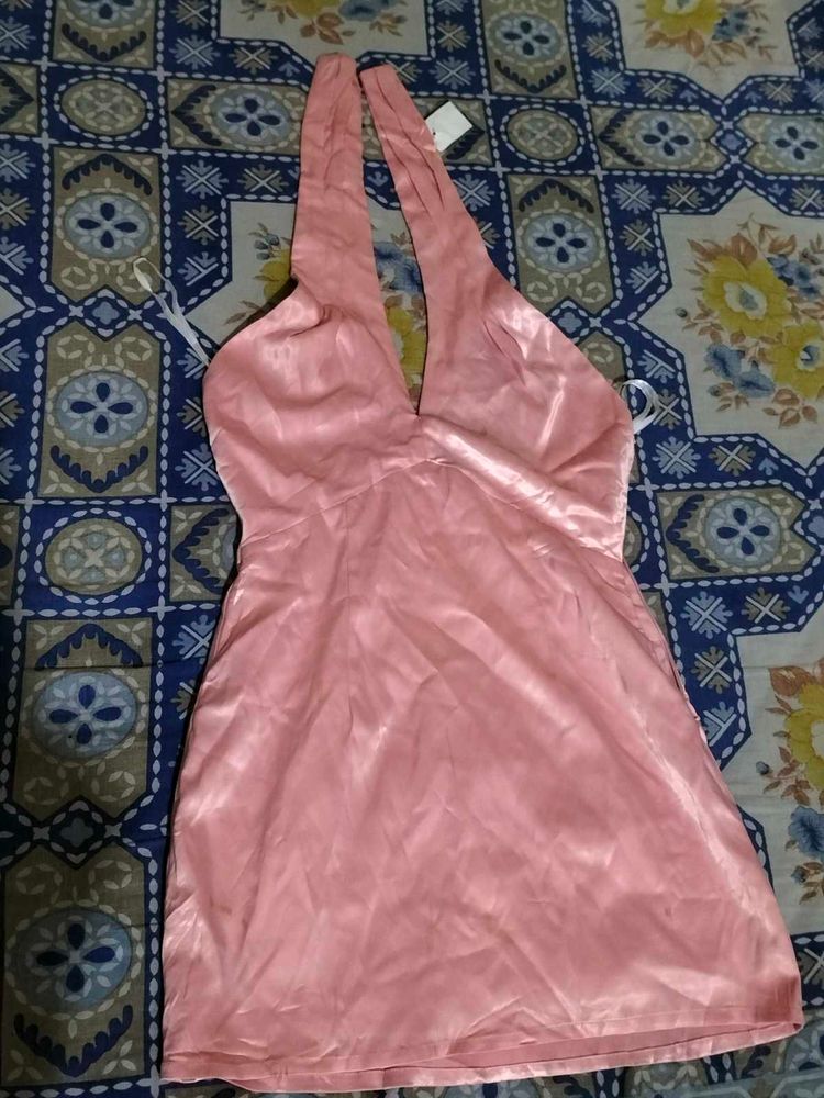 Short Backless Dress