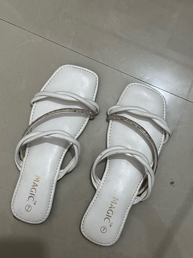 White Sandal