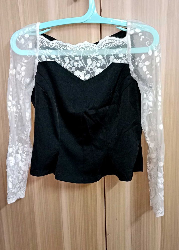 Lace Sunday Top