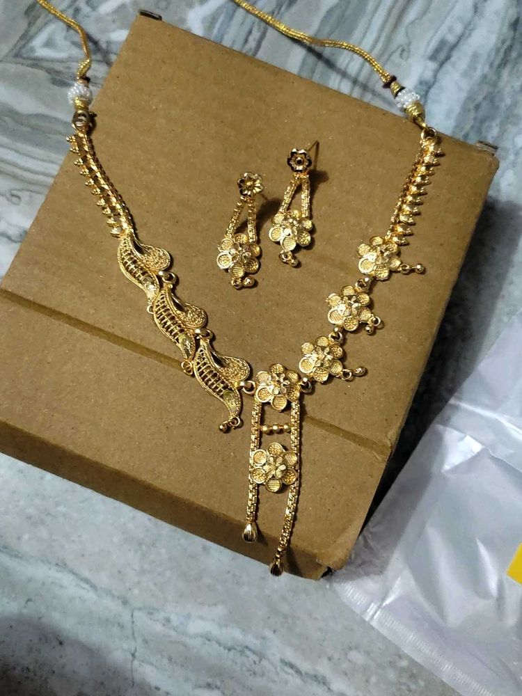 New Artificial Jewellery Set Mrp 500 Rs Full Shine