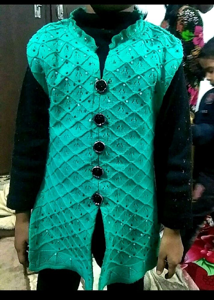 Woolen Kurti For Little Girl