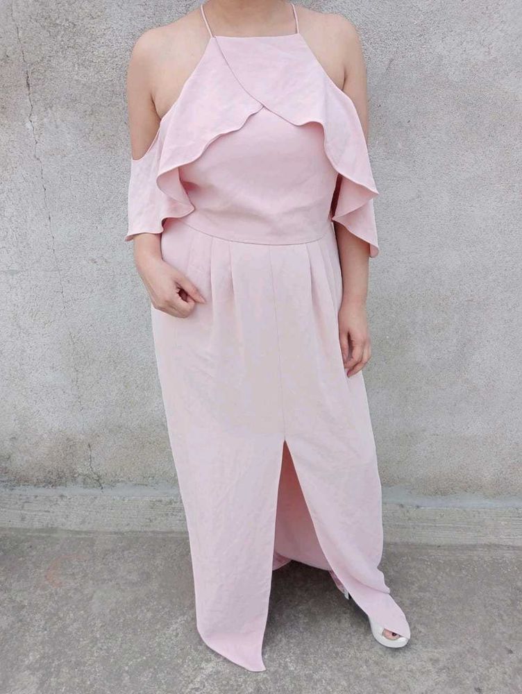 Peach Gown