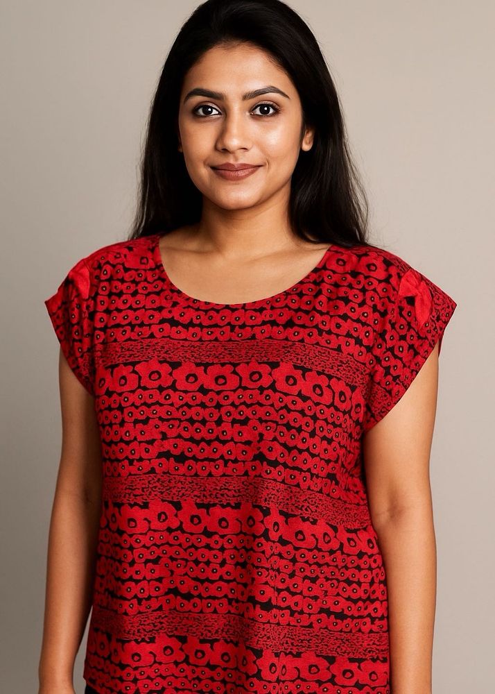 Floral Print Top