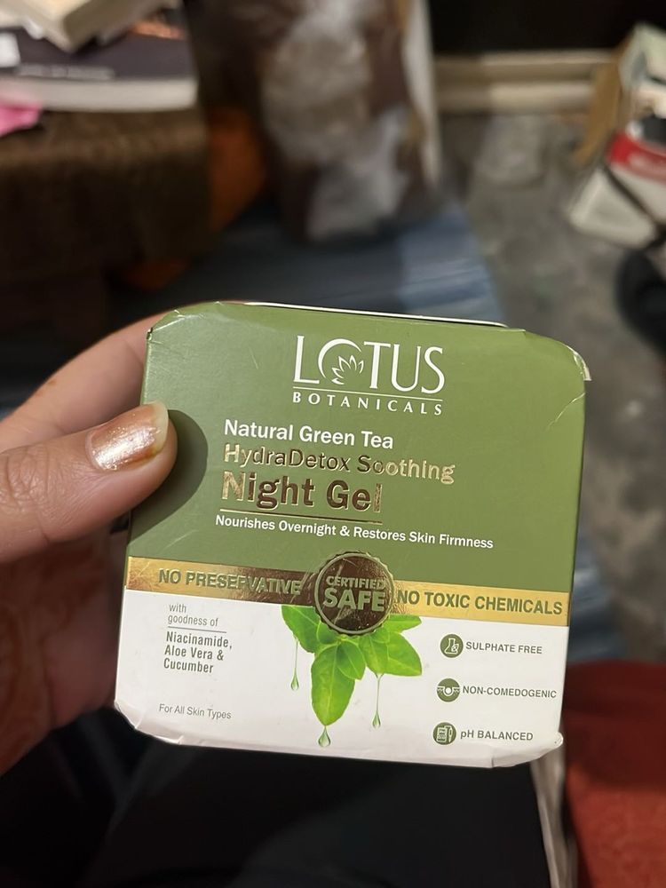 Lotus Botanicals Night Gel