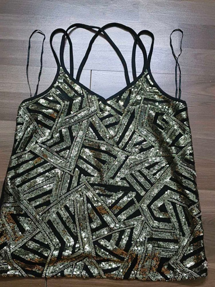 Sequin Cami Top