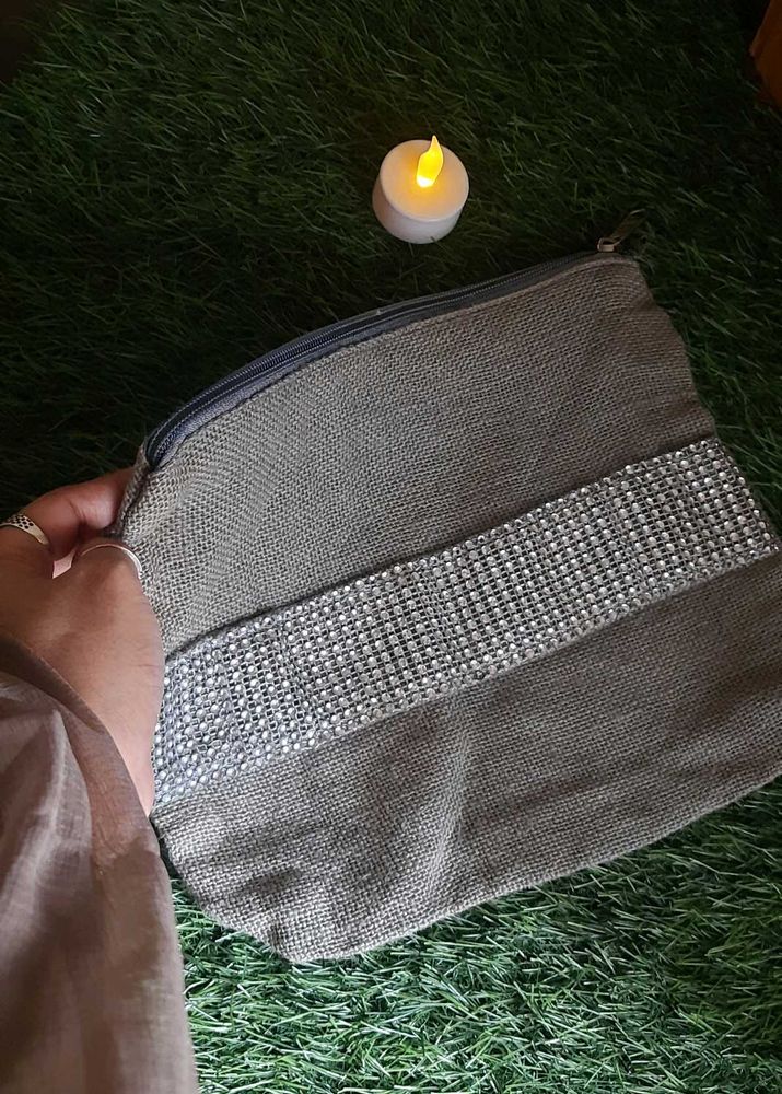 Washable Jute Pouch👝