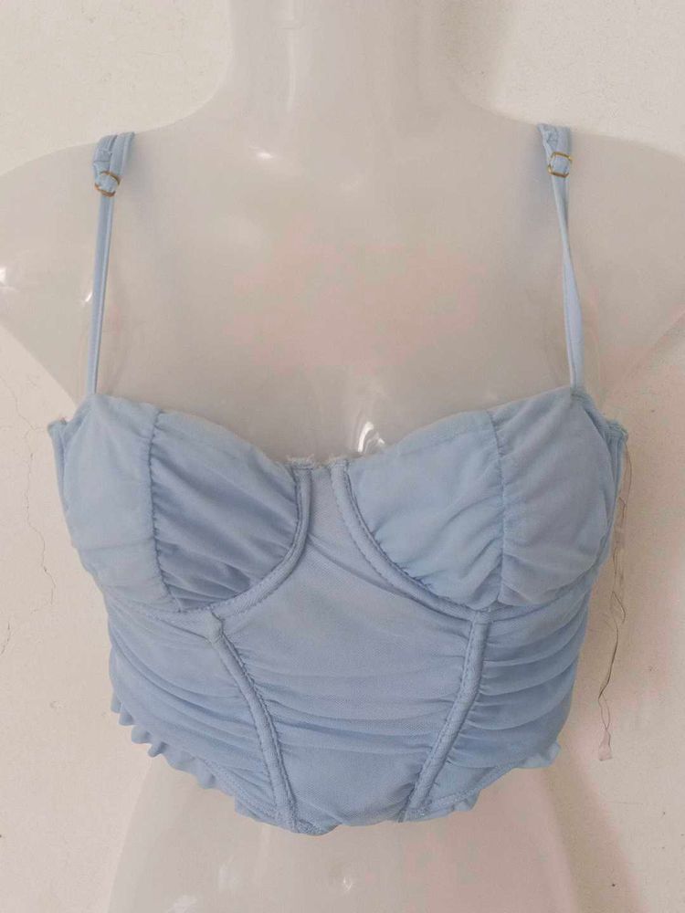 SEXY RUCHED CORSET