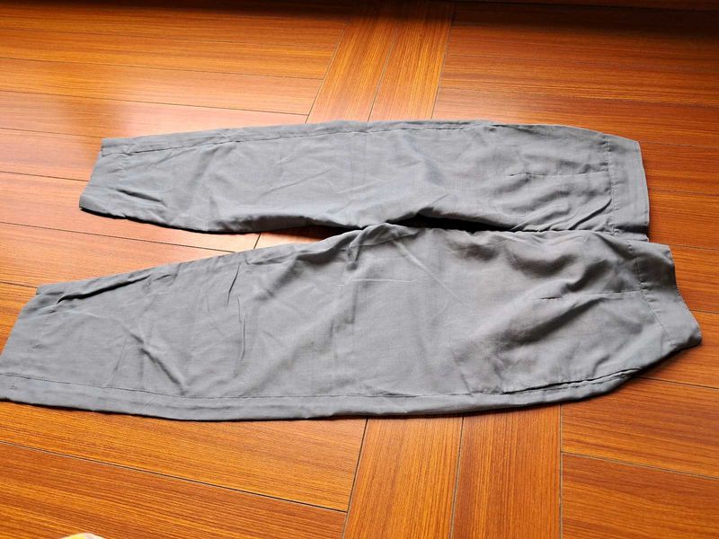 Grey Casual Pants