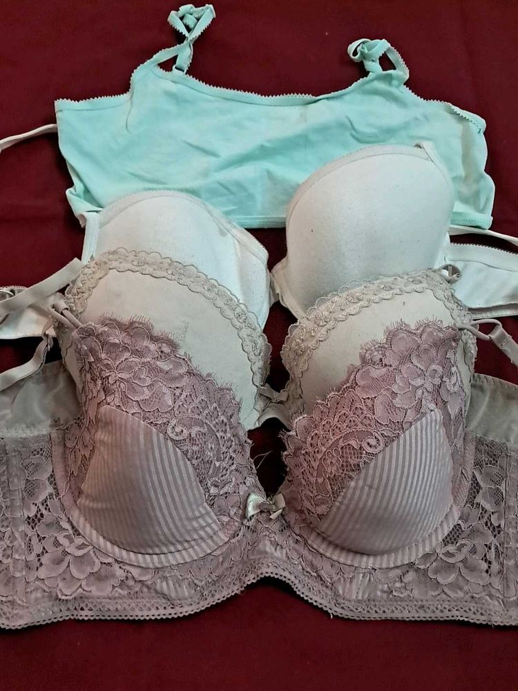 combo Of Four Bra  Imported Fabric