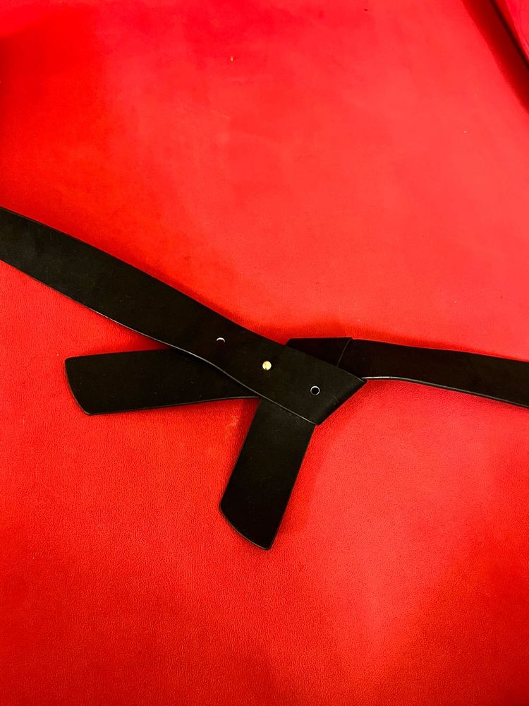 limited time price! Y2K Aesthetic Black H&amp;M Belt