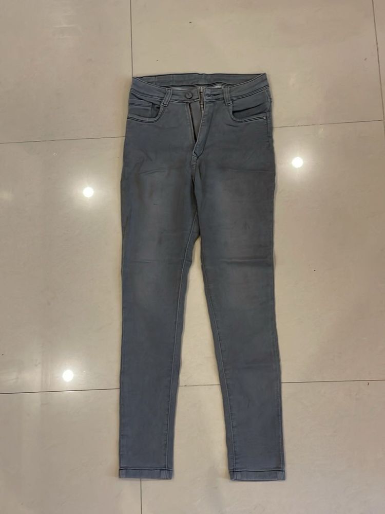 Grey Skinny Jeans