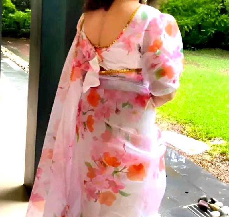 Farewell Organza Saree