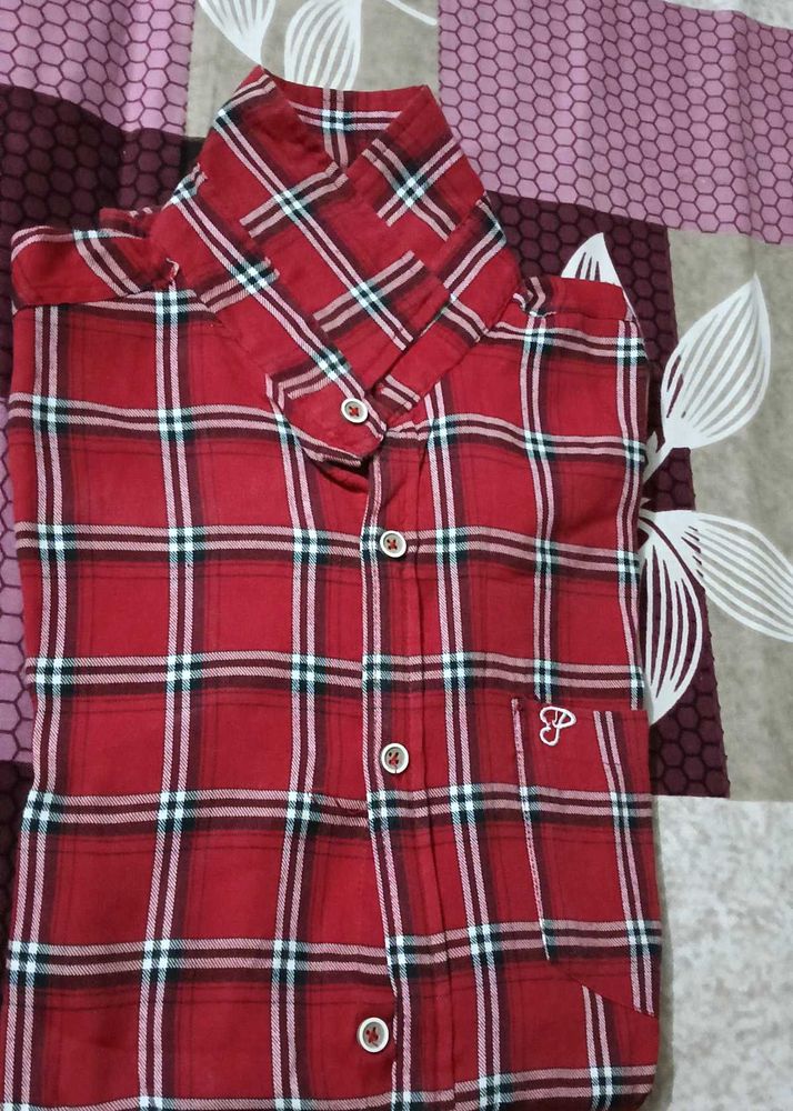 Red Plaid Shirt