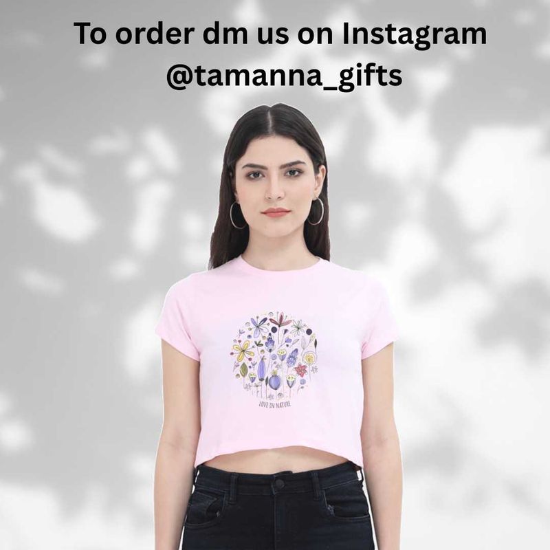 Floral Crop Top