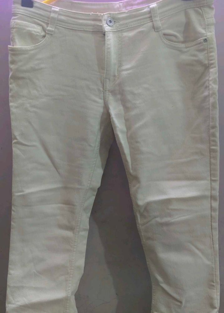 jeans for women, white, almost new