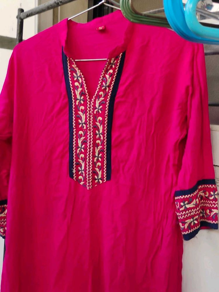 pink Kurta