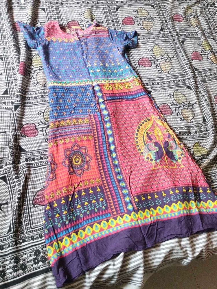 Ateesa Brand New Multicolour Kurti