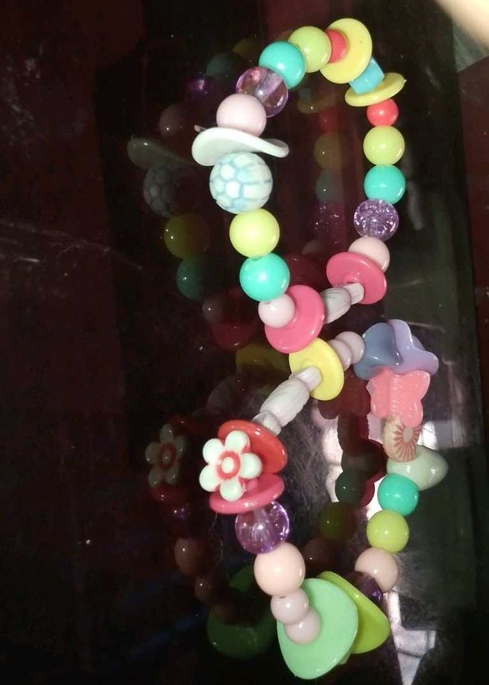 Kids Colorful Bead Bracelet