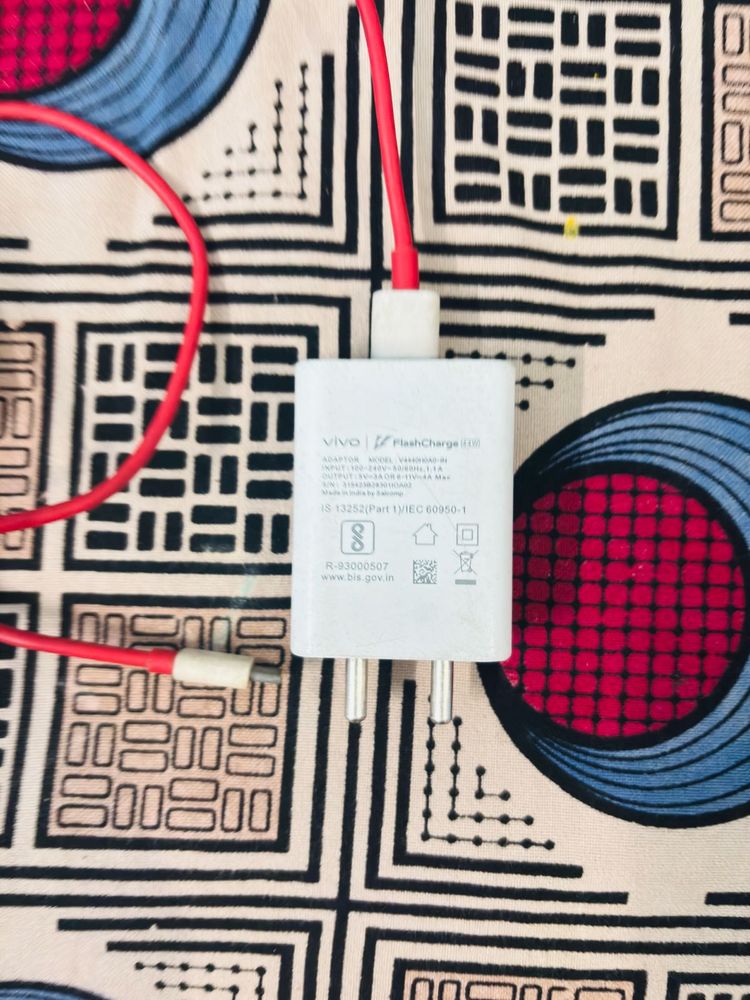 ⚡ Vivo FlashCharge 44W Original Charger