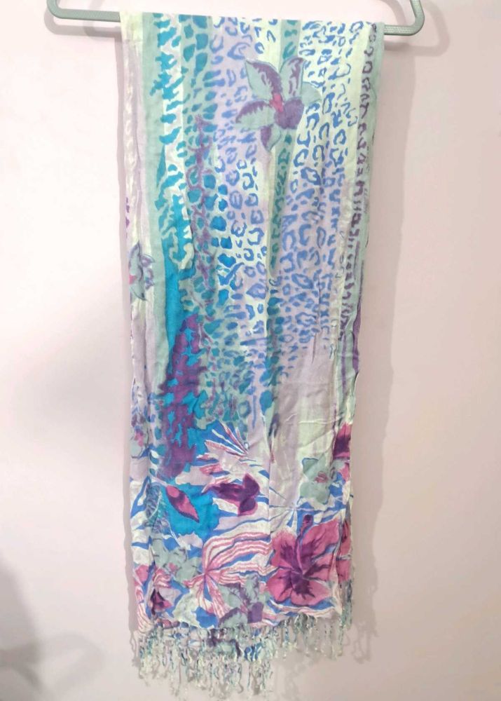 Floral Print Scarf