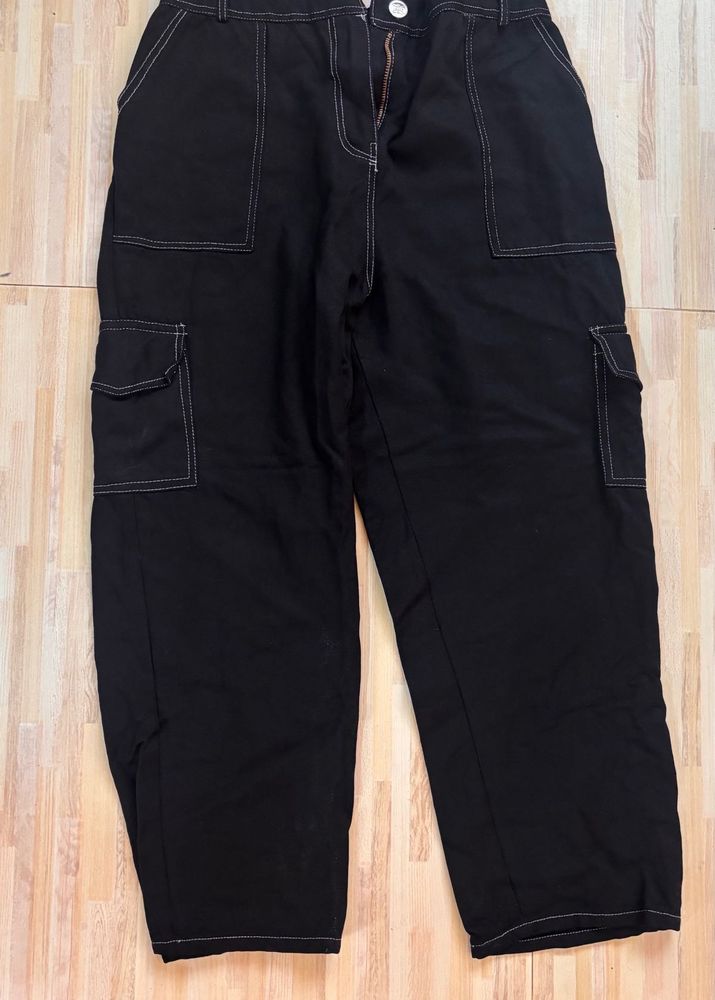 Black Cargo Pants